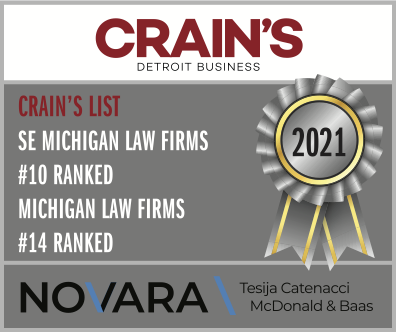 Crain's Detroit Largest Law Firms 2021